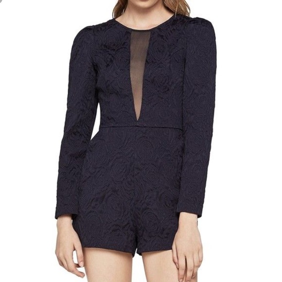 bcbg long sleeve jumpsuit